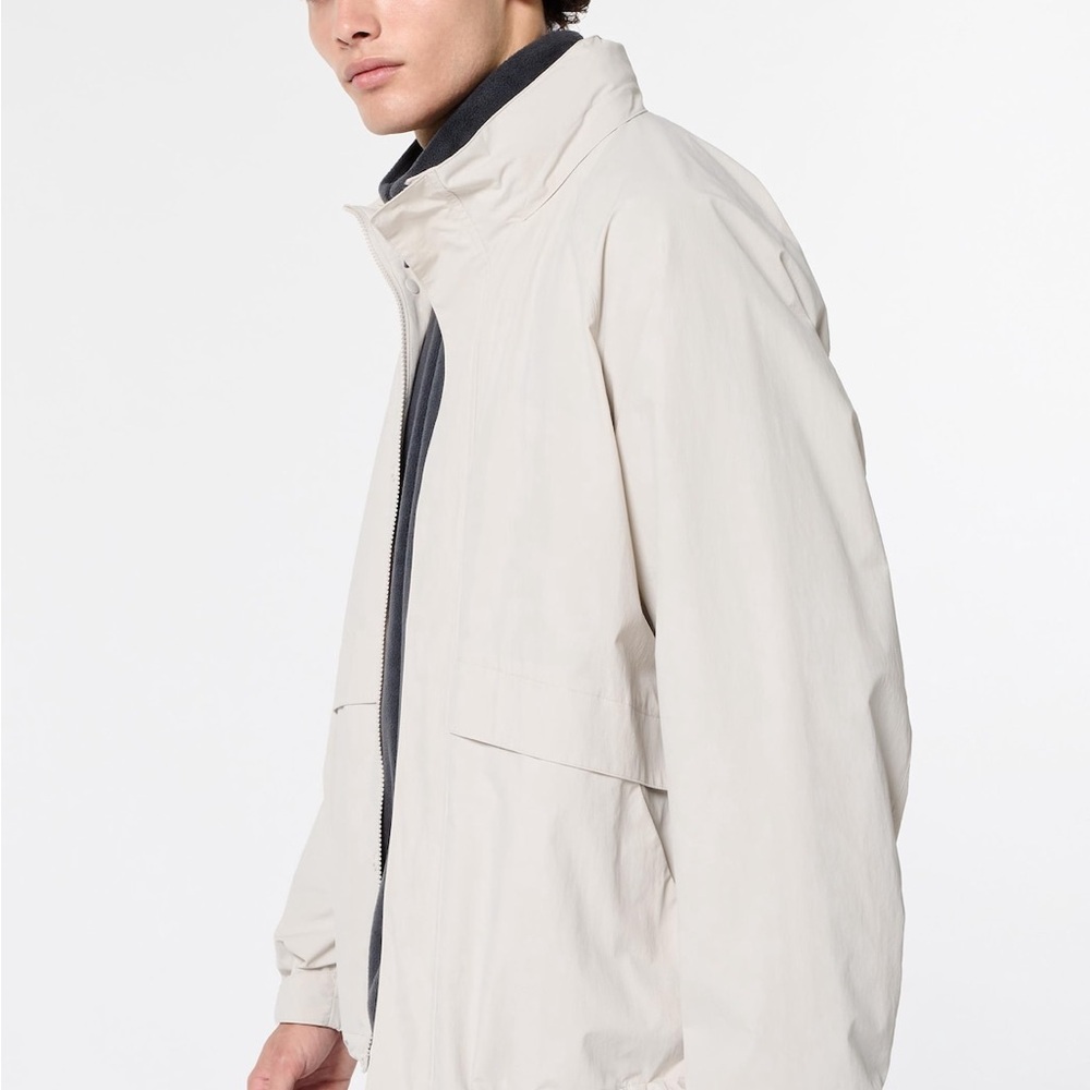 Uniqlo Windproof Rain Jacket with Hood